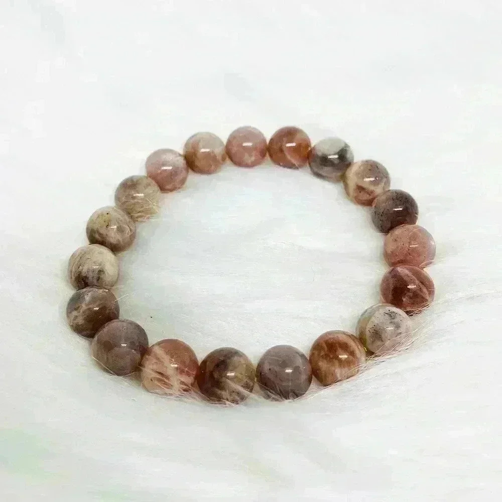 Brown Quartz Crystal Bracelet